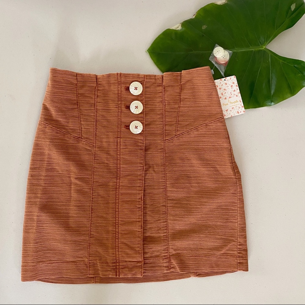FREE PEOPLE Every Minute Every Hour Mini Skirt - Picture 3 of 9